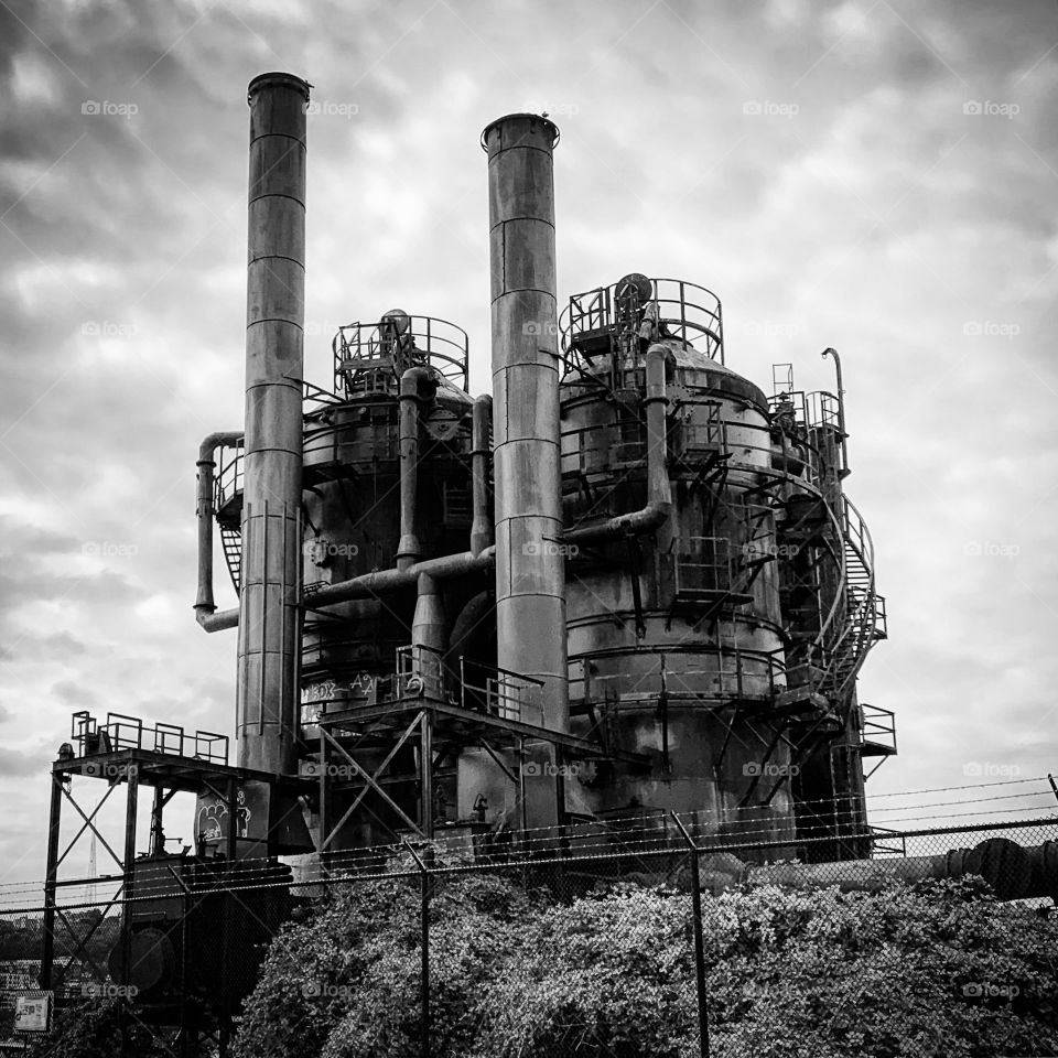 Abandoned at Gas Works 