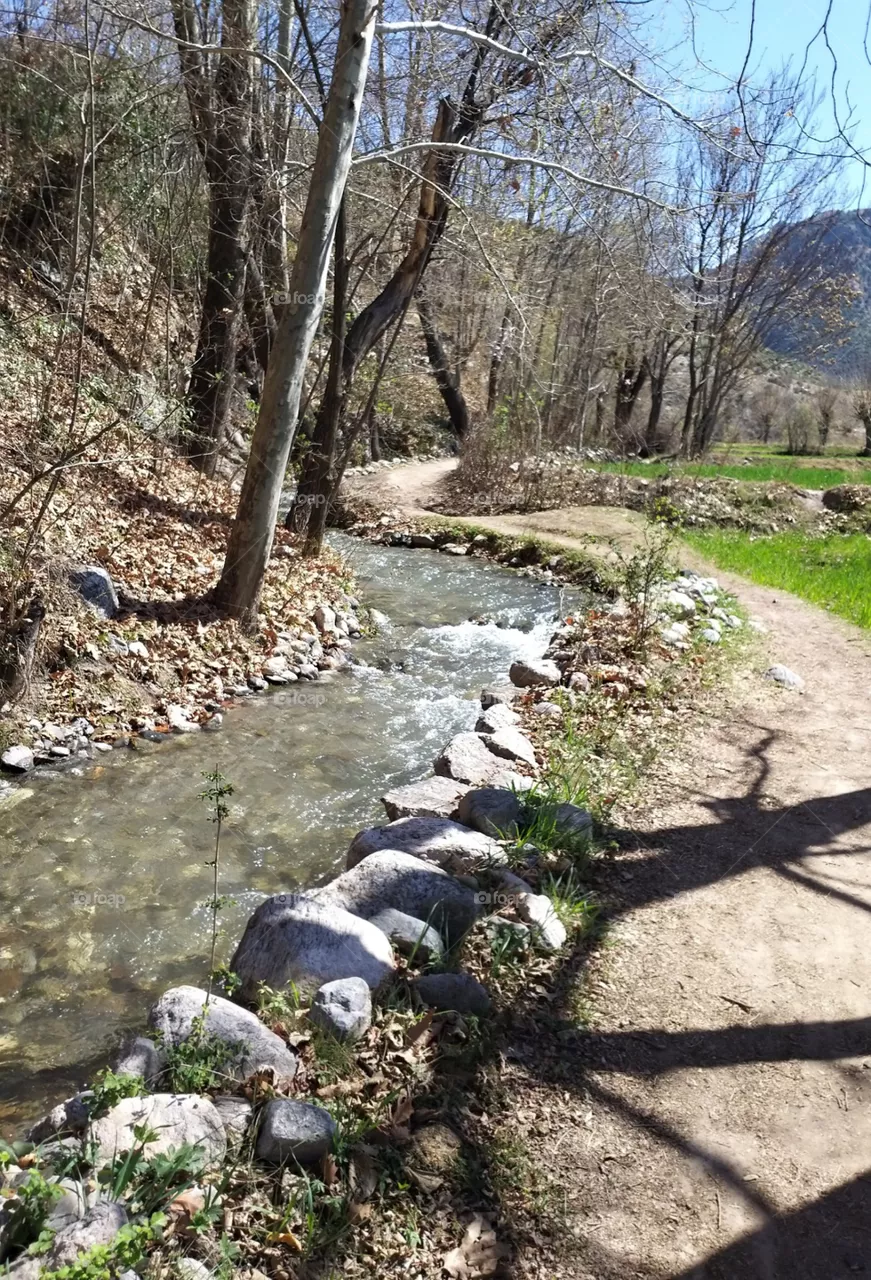 small river