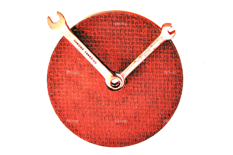 Cutting discs for metal, and two open-end wrench