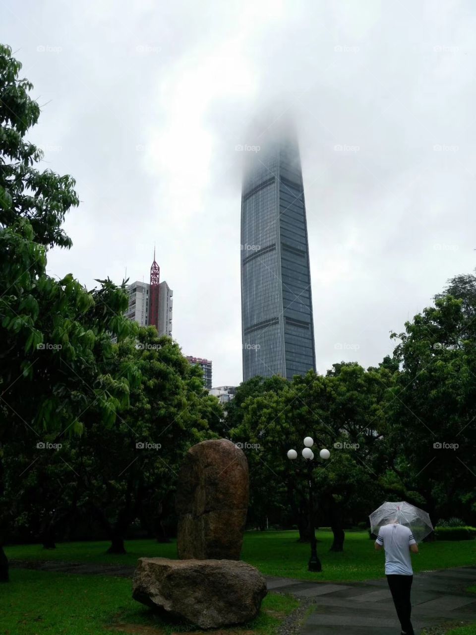 100 floor building in Shenzhen city