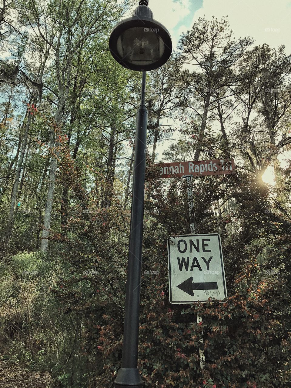 Only one way
