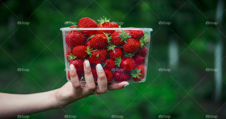 buenísimas fresas para degustar