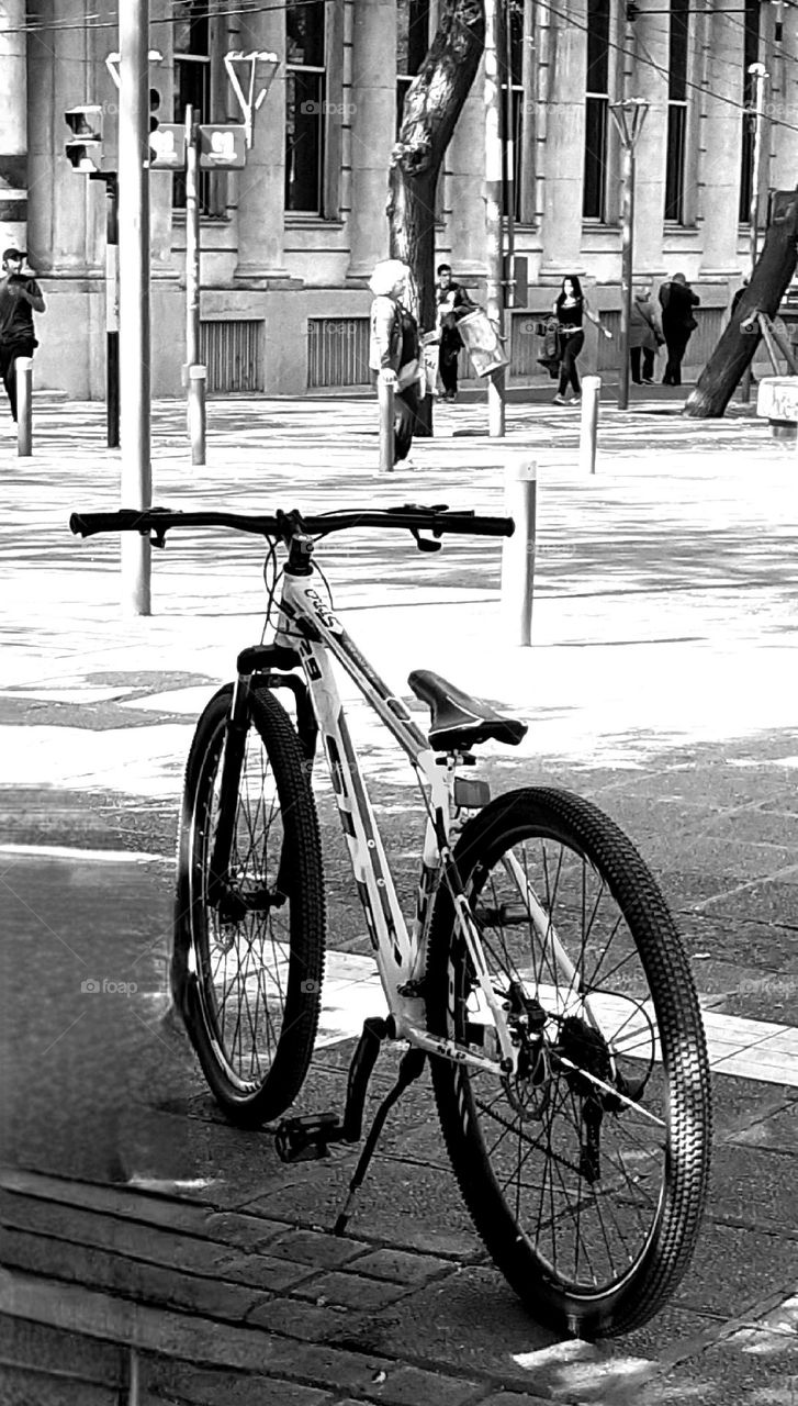 la bicicleta solitaria