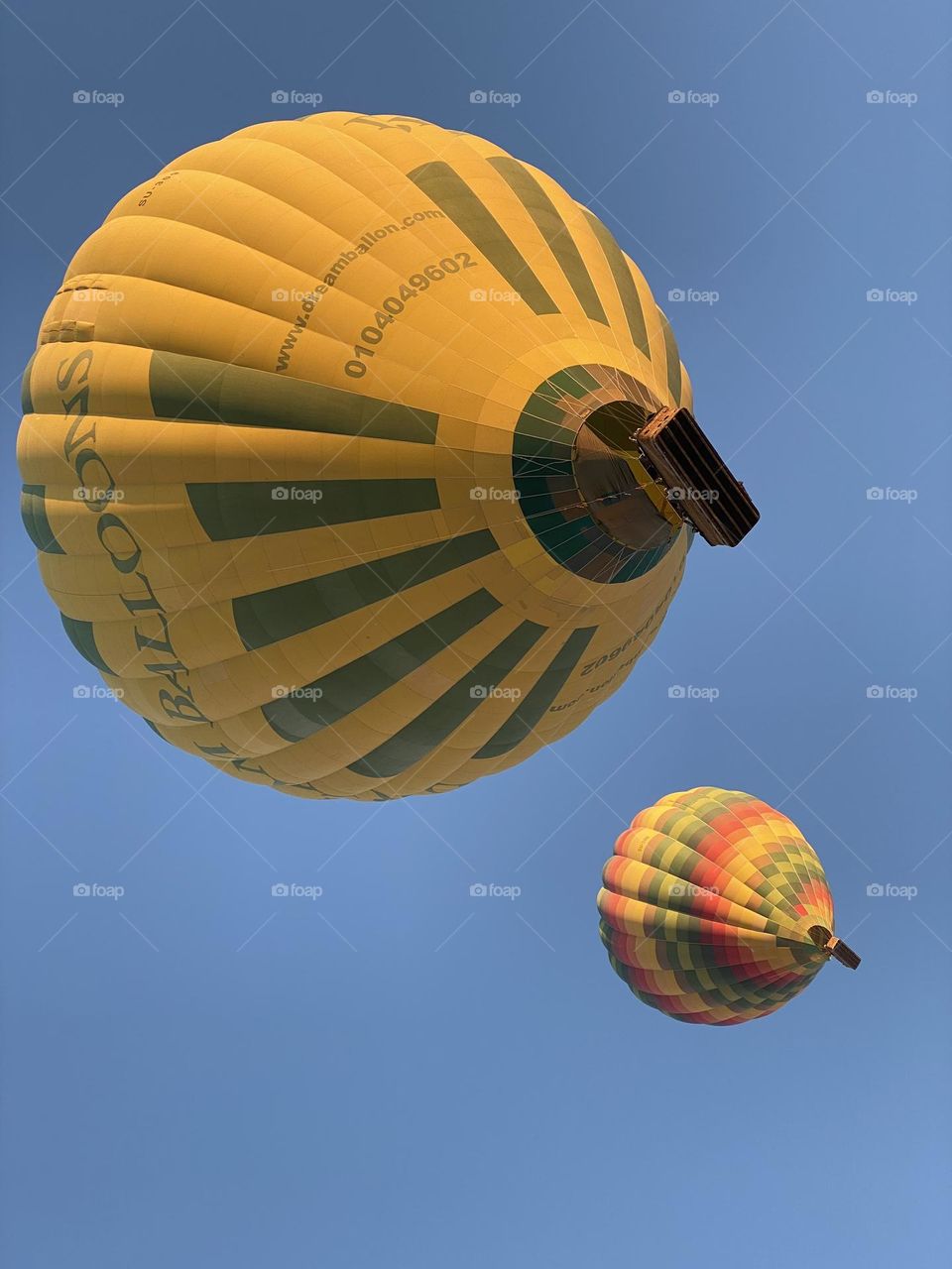 Hot air balloons 