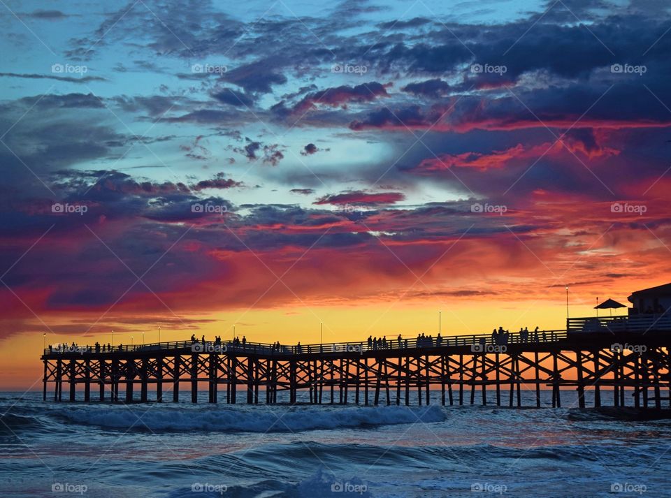 Pier into the sunset 🌅