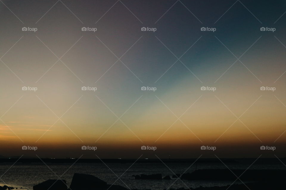 Sunset, Sea, Beach, Water, Sky