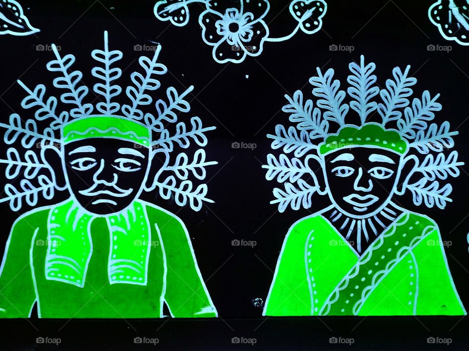 The original culture of the Betawi Region Ondel Ondel