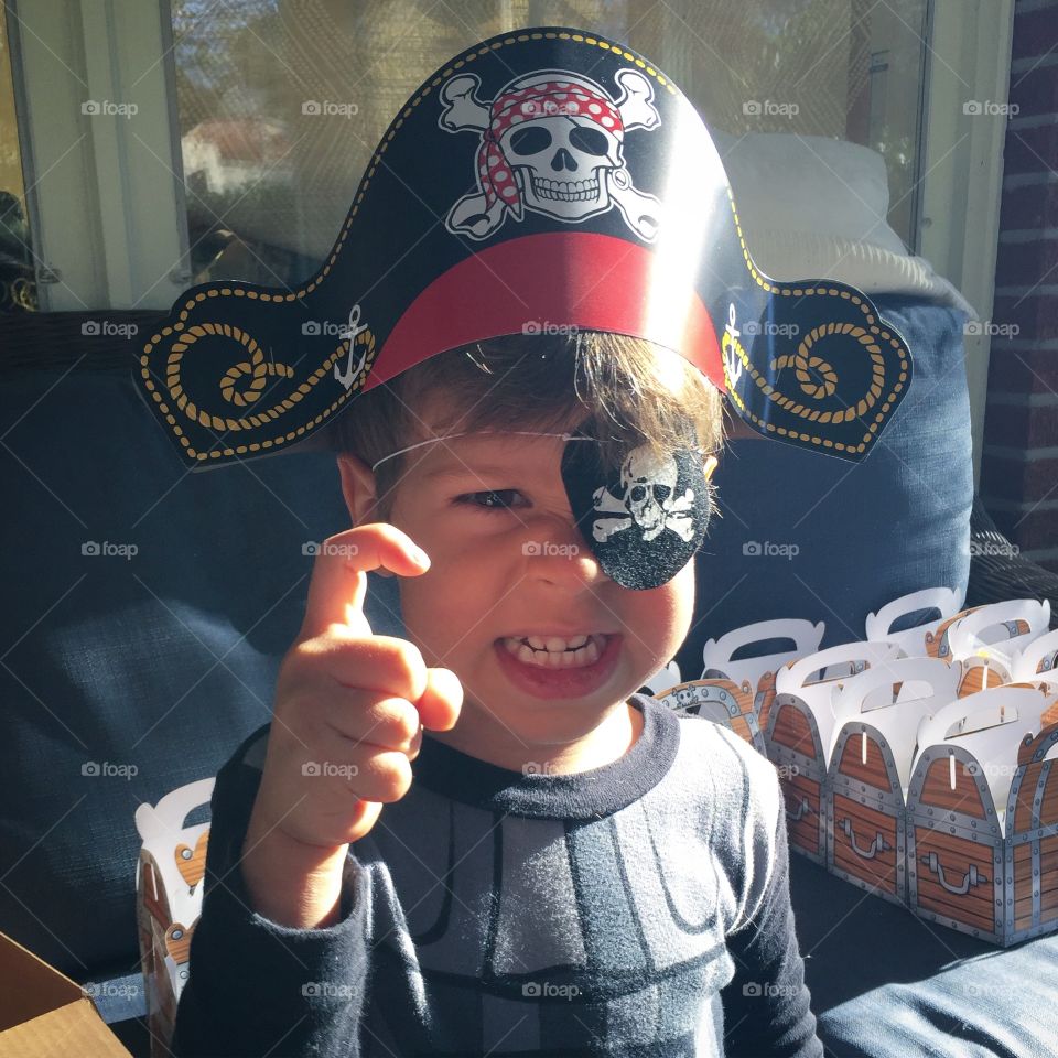 Pretending to be a Pirate