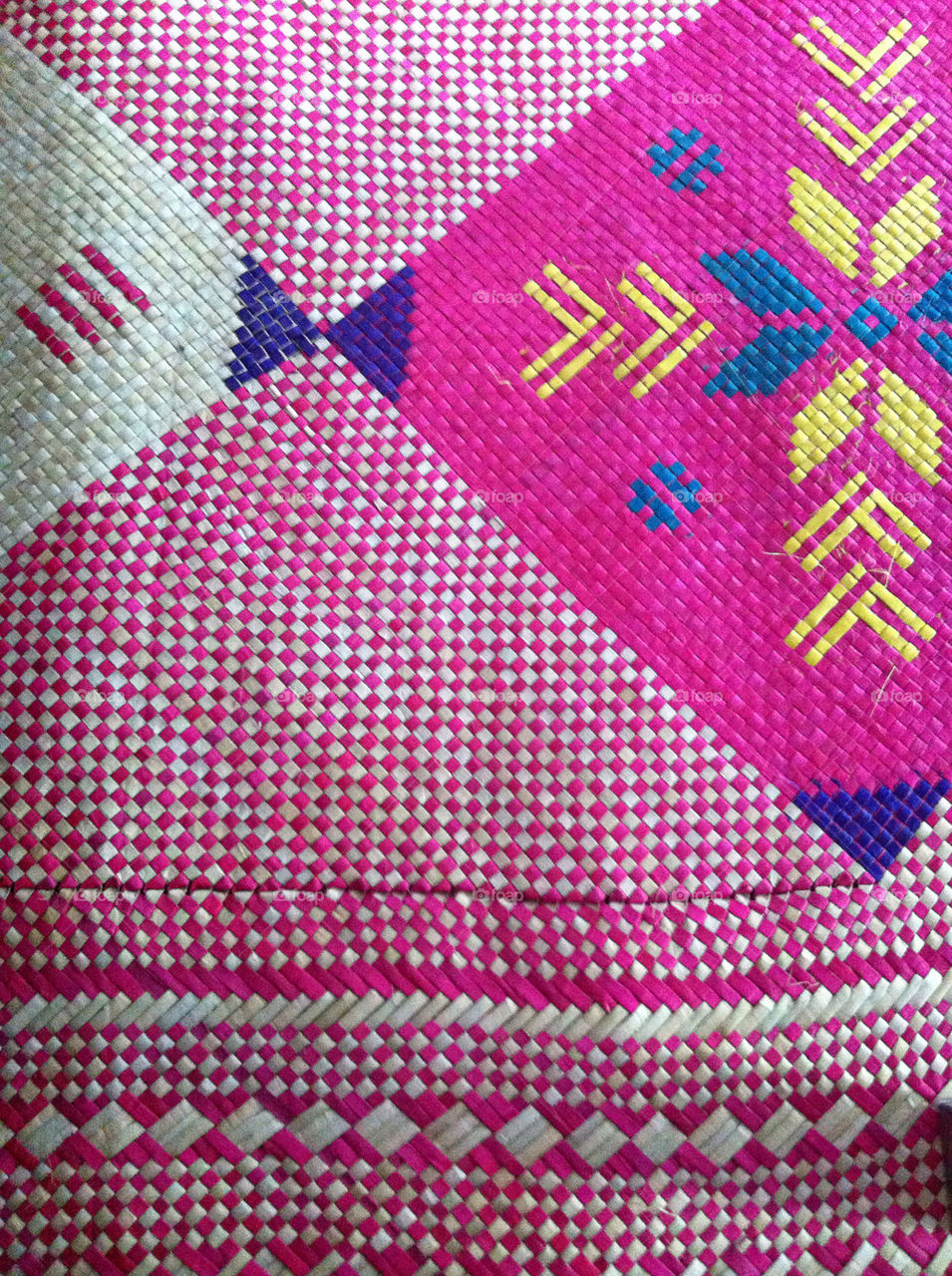 pink colourful carpet design by nivoa