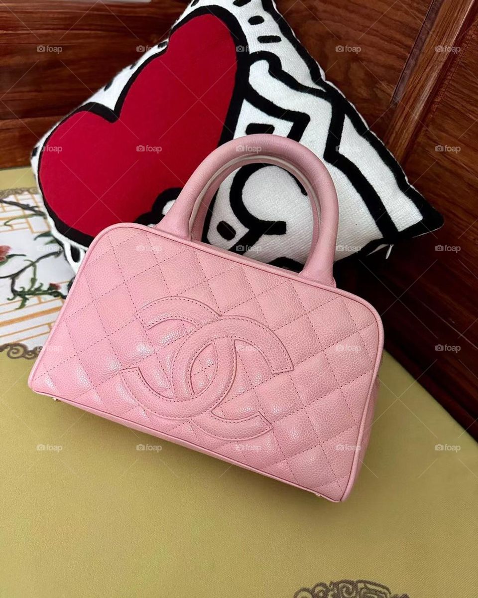 Barbie style pink bag 