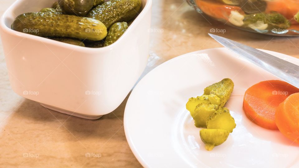 Preparation of pickle