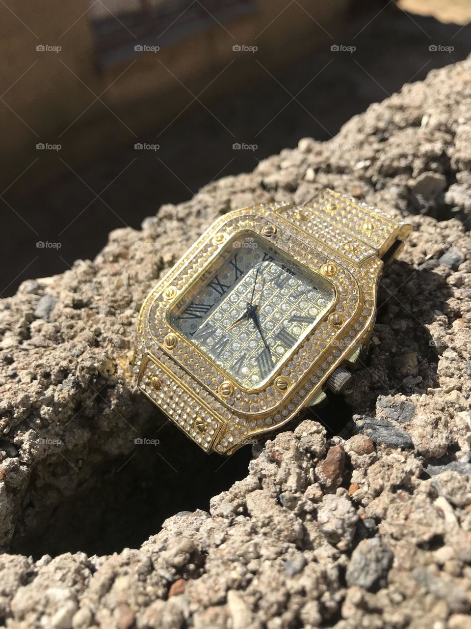 A timeless beauty captured in this stunning image. Elegant details and sparkling jewels create a captivating composition