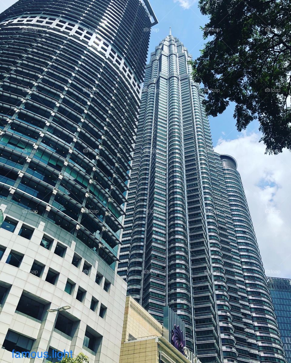 Kuala Lumpur Twin Towers, Malaysia. 