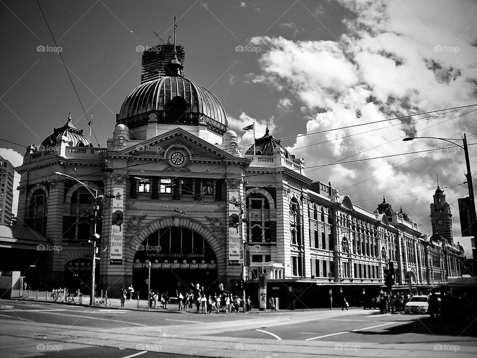 Victorian building in Melbourne 