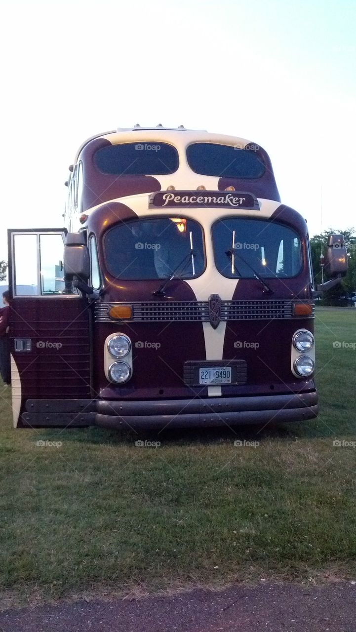 The Peacemaker antique motorhome rv