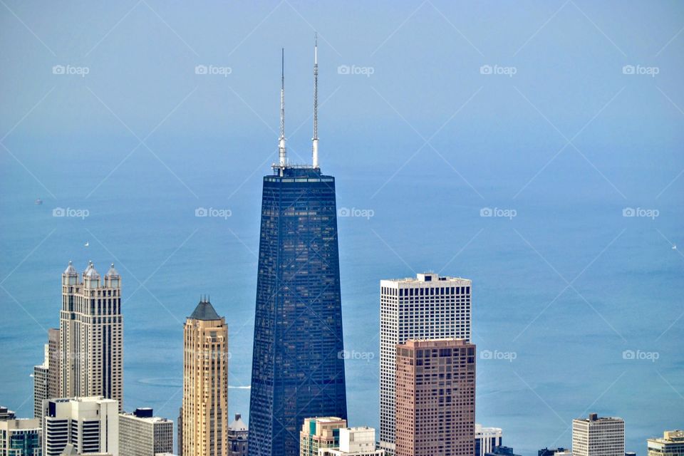 View of the city of Chicago 