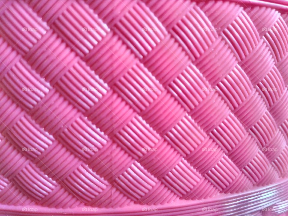 Pink basket backdrop