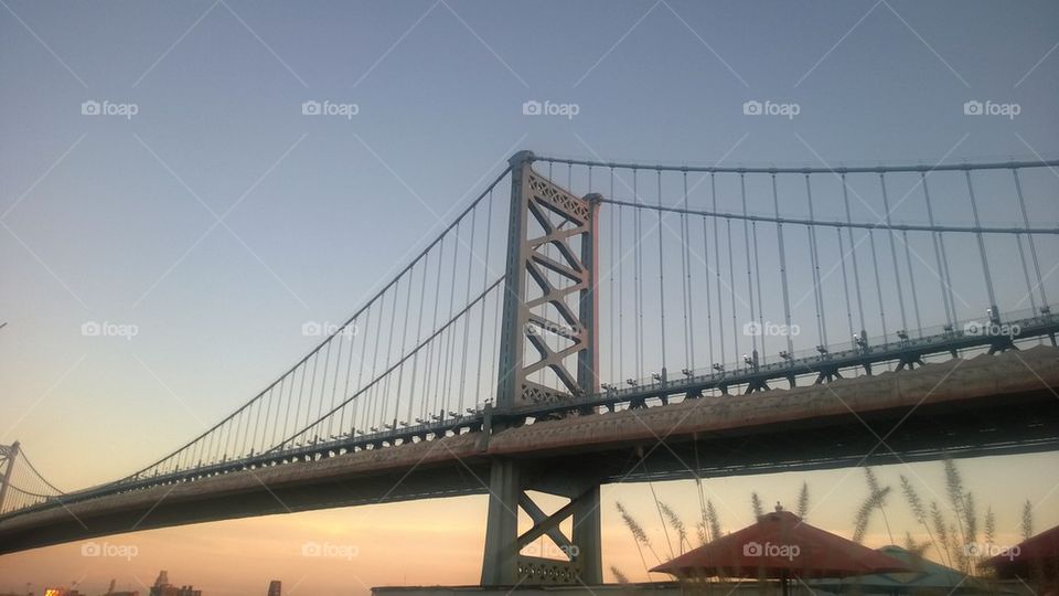 Bridge over Delaware River