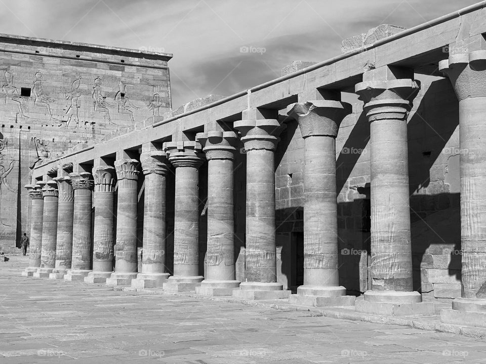 Ancient temples in Egypt