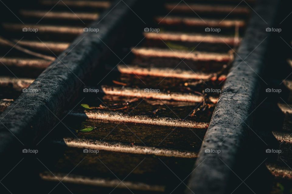 Plastic basin and aging water