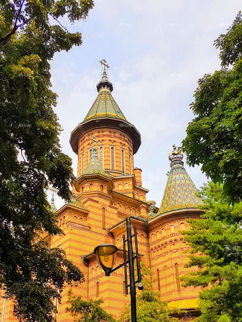 the metropolitan cathedral of Timisoara