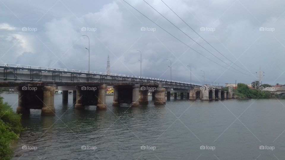 Water, River, Bridge, Architecture, Transportation System