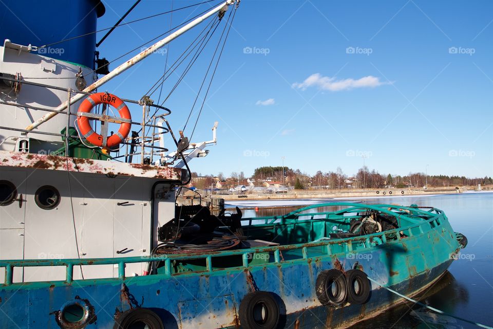 the tugboat Igor Pernå, Norrtälje , Sweden 