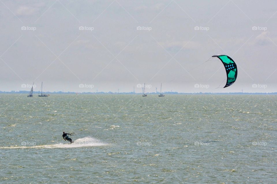 Kiteboarding