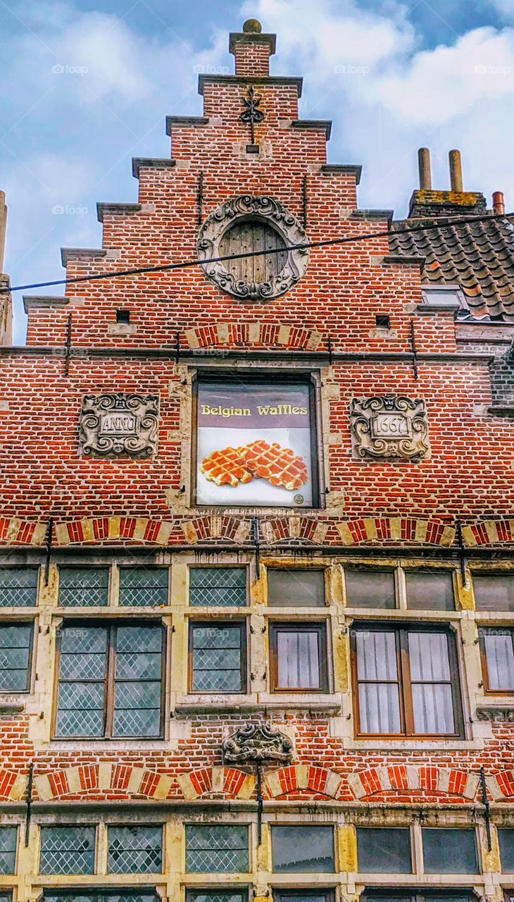 Belgian Waffles sold here!