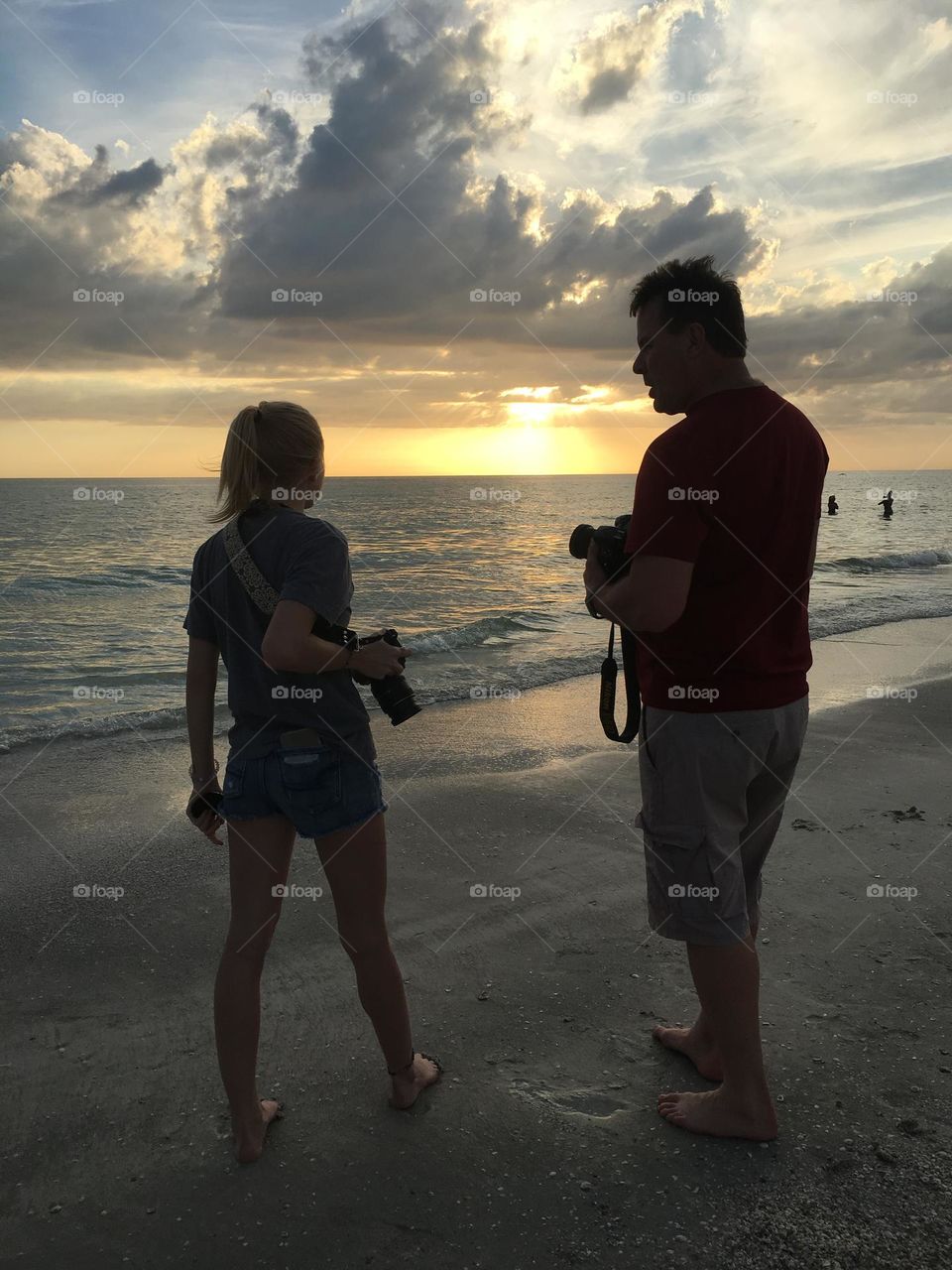 Still teaching even when grown up. Always learning new things from dad. How to take the perfect photography and a million more things! 