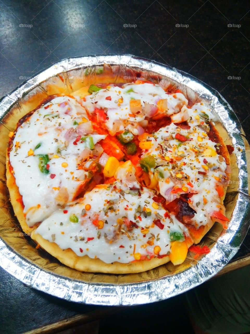 Pizza🍕 ❤  it's Click by me👉 Mr Satya Anand👈