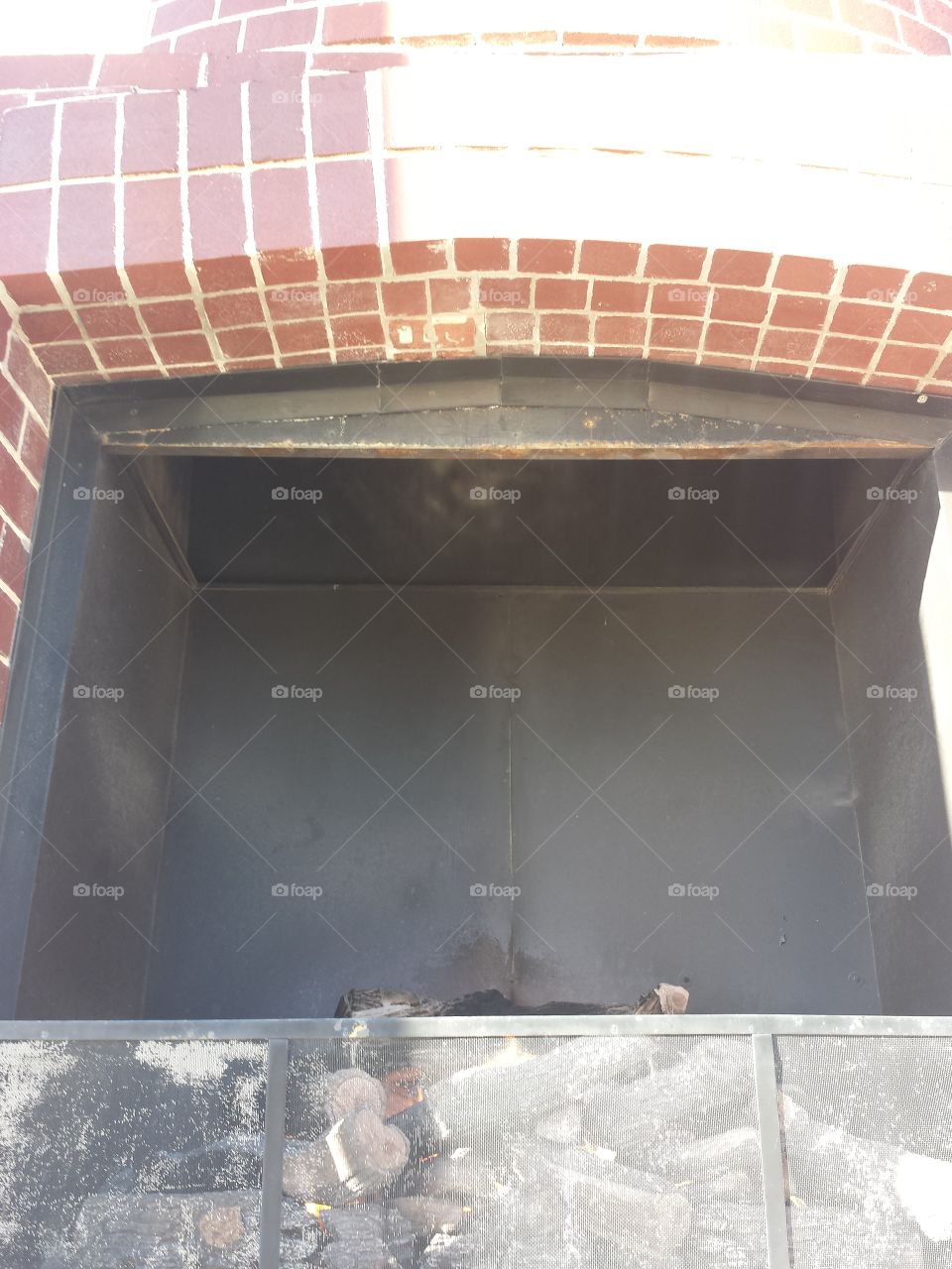 smokestack fireplace