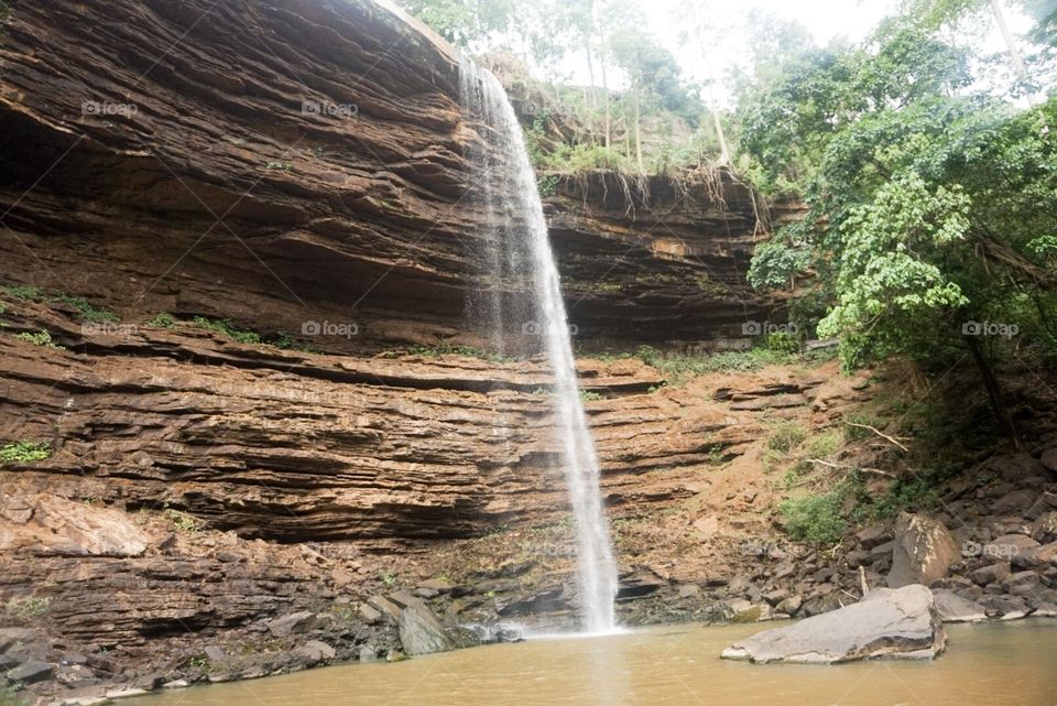 Boti falls in Ghana 