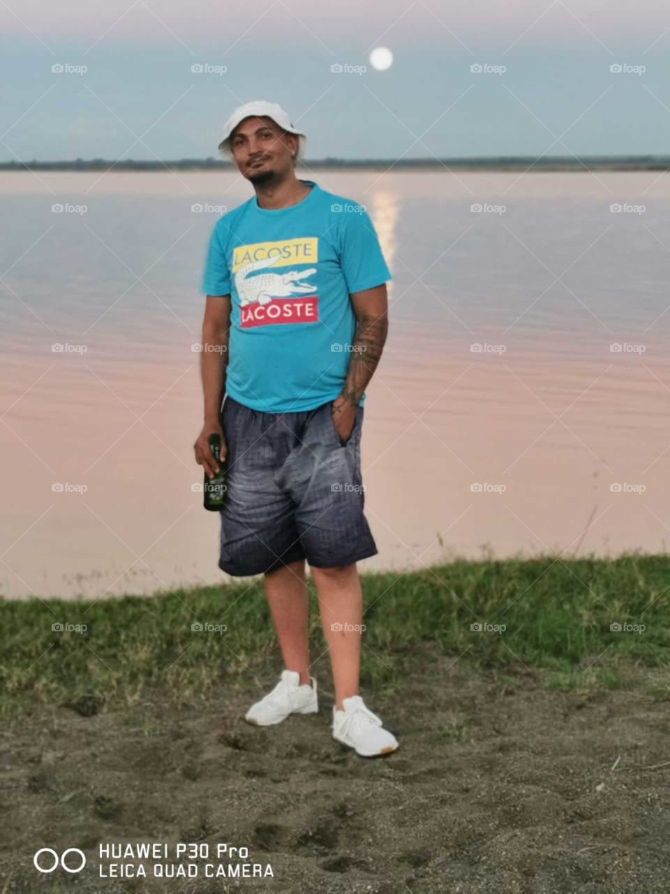 Chilling in the moonlight