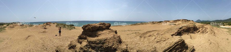 Corfu Beach Panoramic