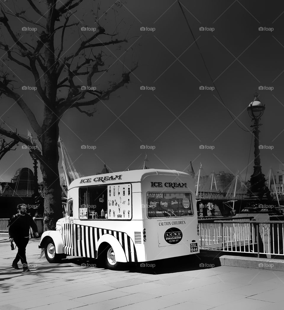 Ice cream car