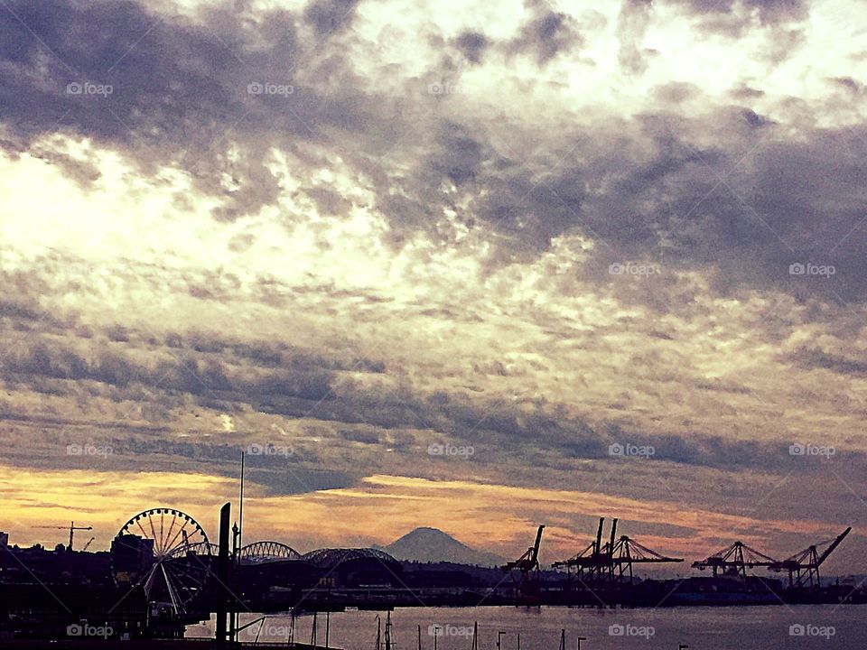 Seattle sunset