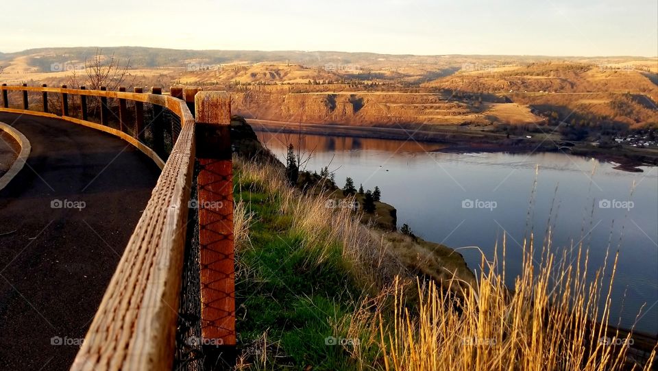 Columbia River Evening