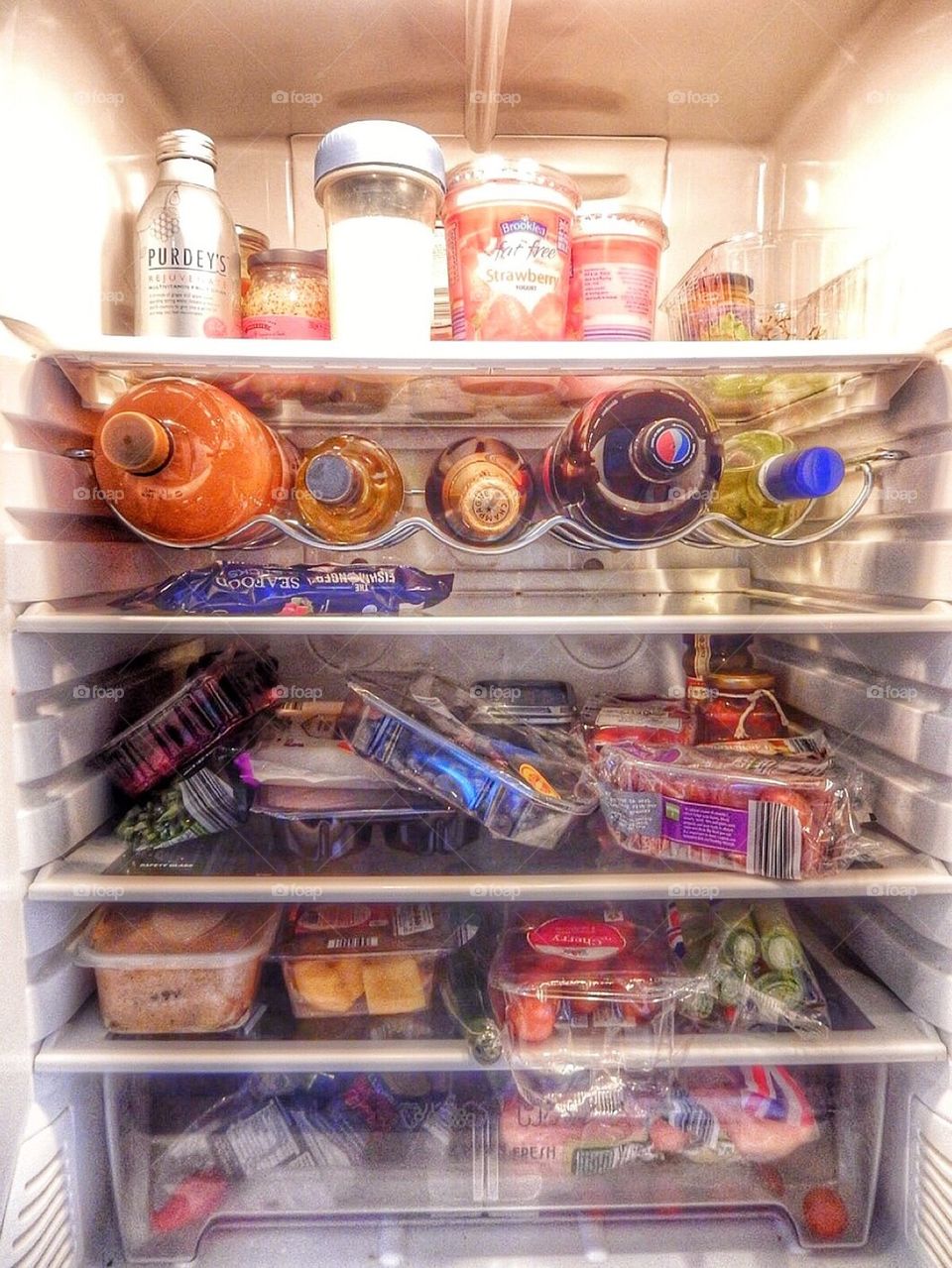 A full fridge