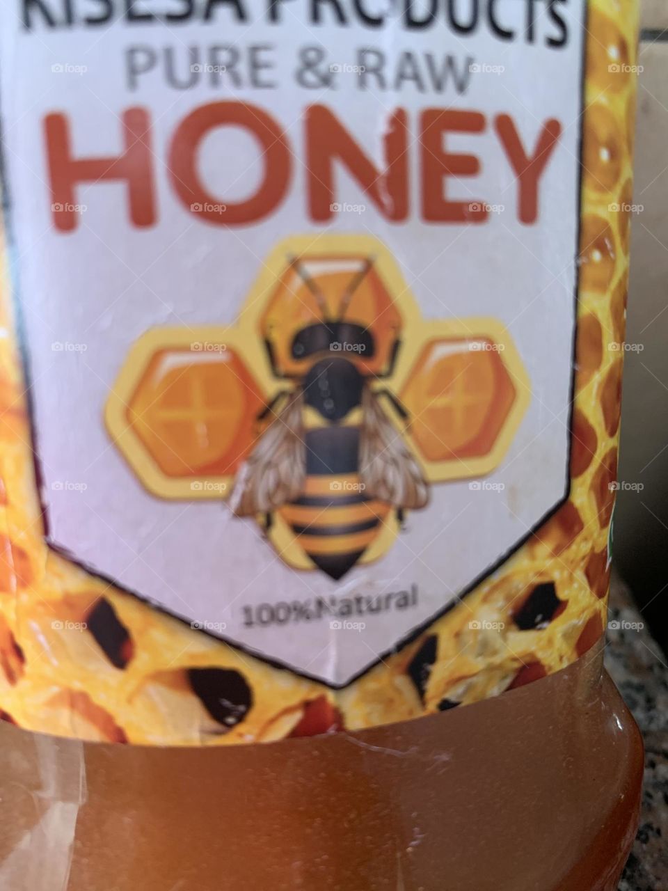 Picture of a honey bee