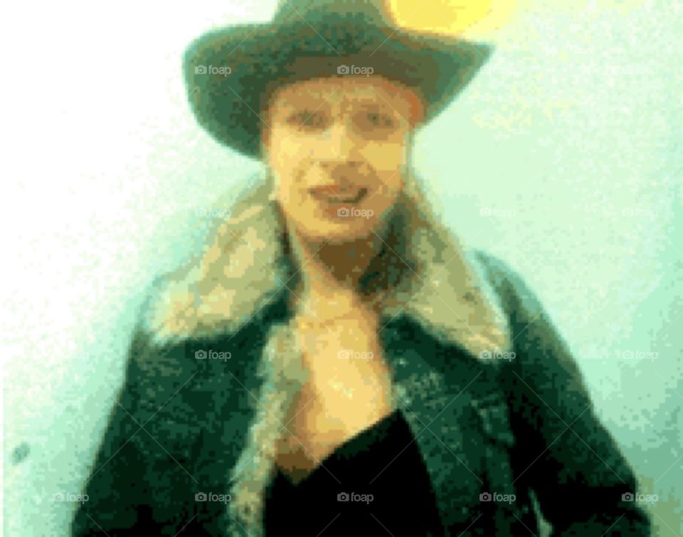 Still image of a GIF animation showing me & my company logo “hypnotic” dancing gracefully across the screen while the background changes slightly. It was part of a website used to sell T-Shirt designs for the “B’way Bomb”. 2007. Hypnotic Productions