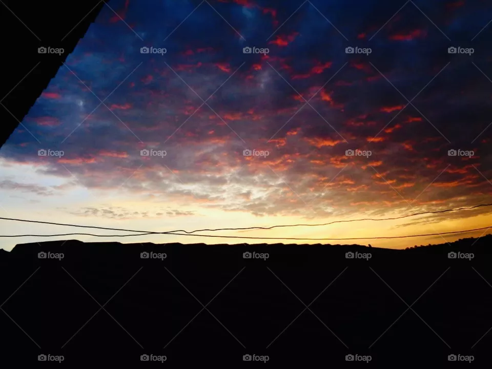 Por do sol