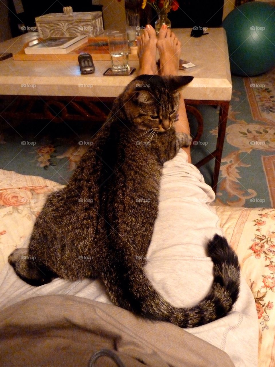 Awesome feet selfies 