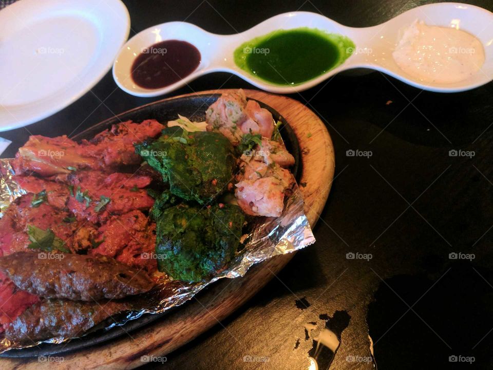 Indian food meats