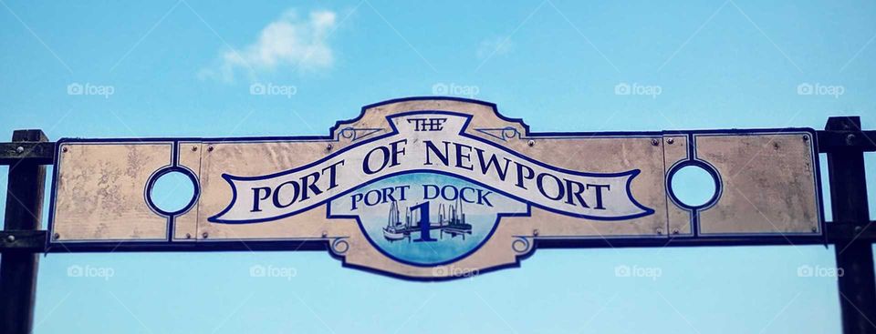 Newport dock located in Newport, OR.
