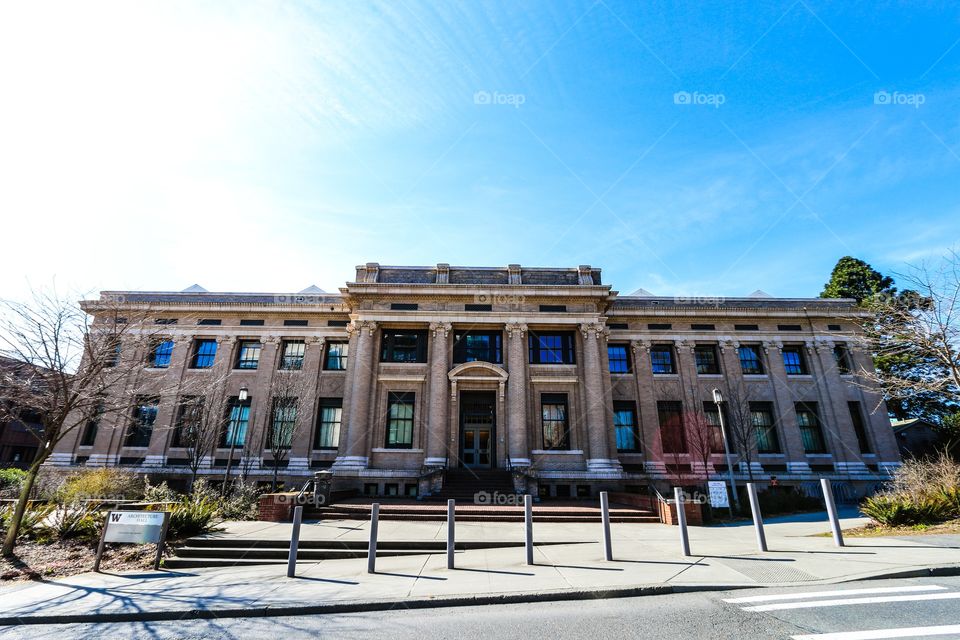 Building in the university of Washington USA 