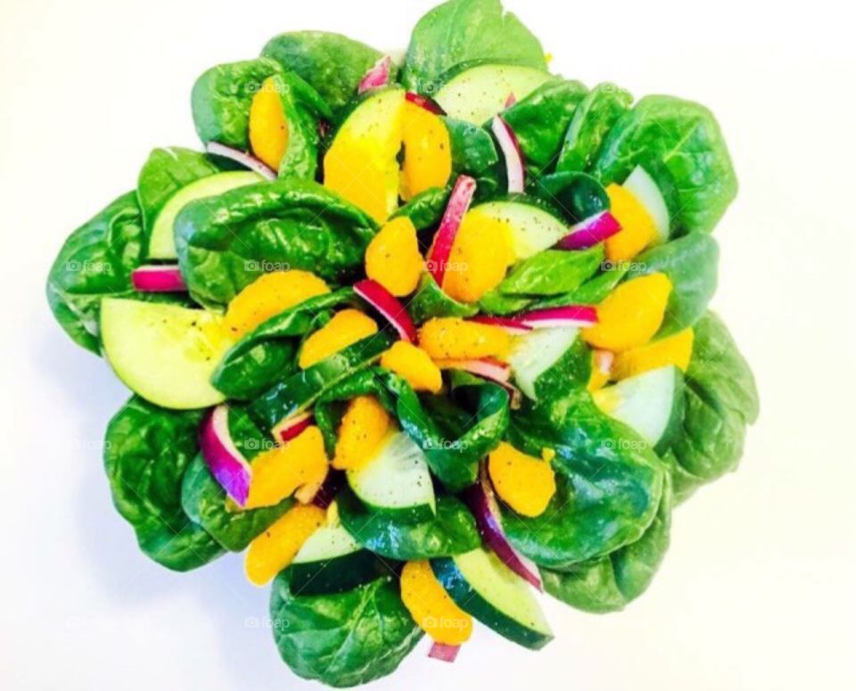 Fresh Spinach & Citrus Salad