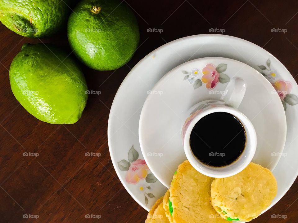 Coffee and cookies