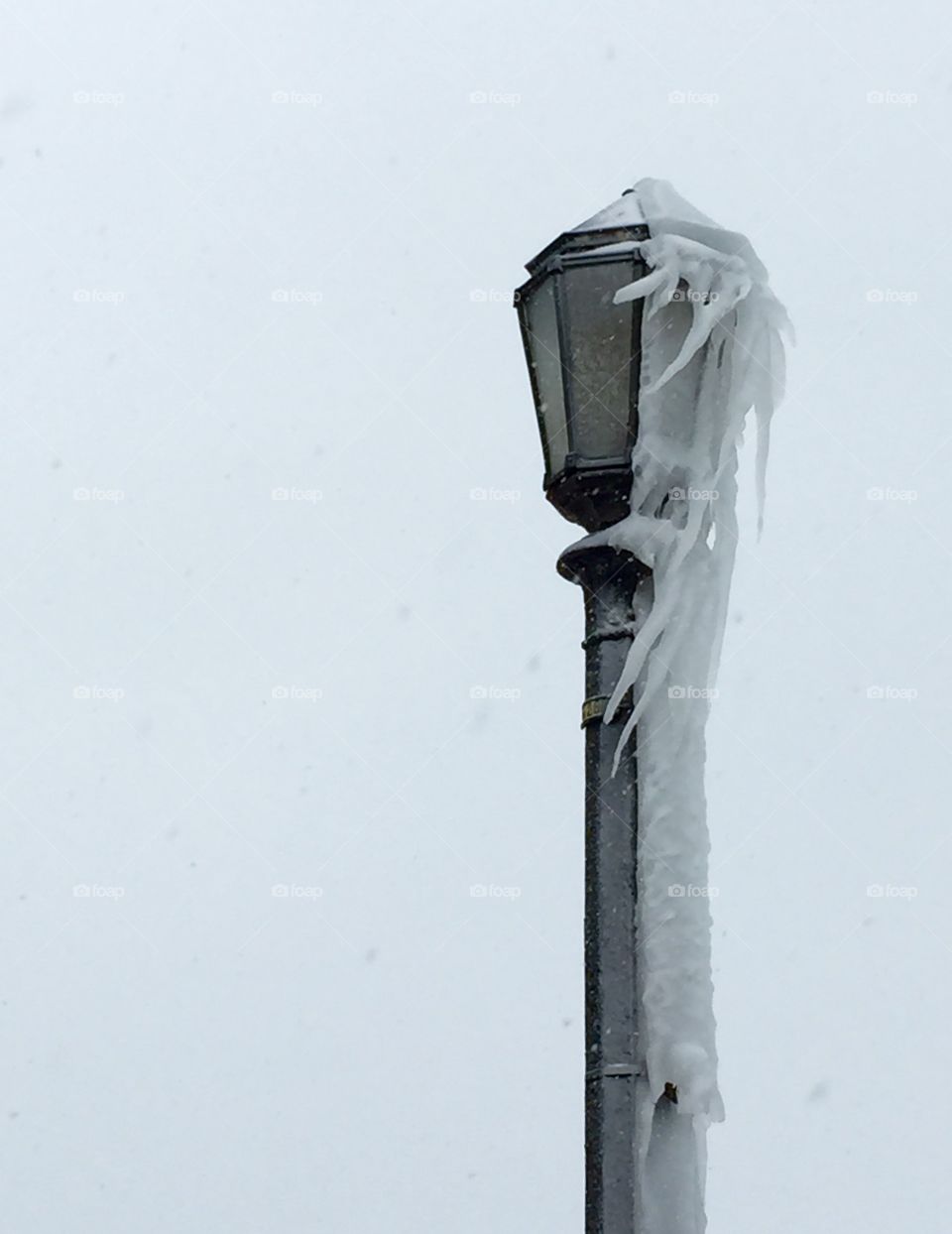 Brrrr. It was freezing cold
