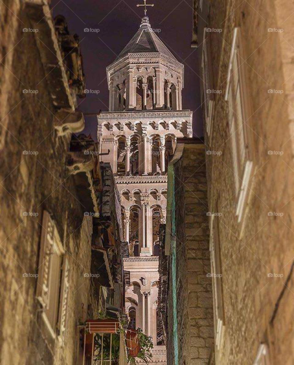 Split city from croatia